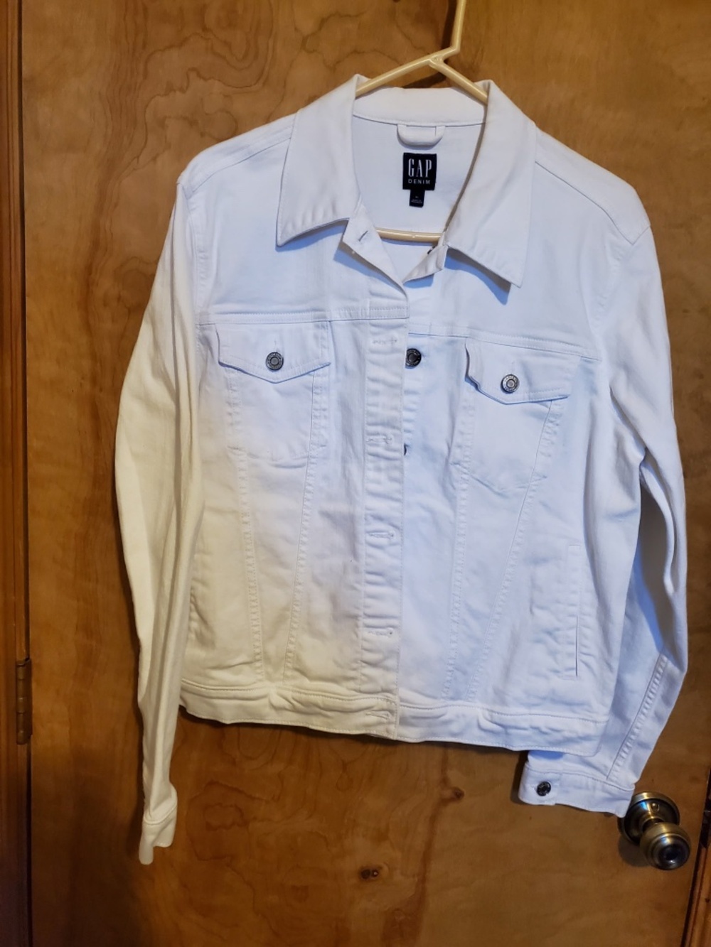 #1082 Women's jeans jacket by gap